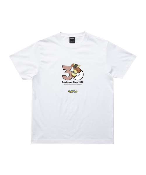 ZOZOSPOT(ゾゾスポット)の「Pokemon 30th Anniversary 1025 T-shirt 「ガルーラ」(Tシャツ/カットソー・レディース・ホワイト・160cm/100cm/110cm/120cm/130cm/140cm/150cm/SMALL/MEDIUM/LARGE/X-LARGE/XX-LARGE/XXX-LARGE)」の1枚目の写真