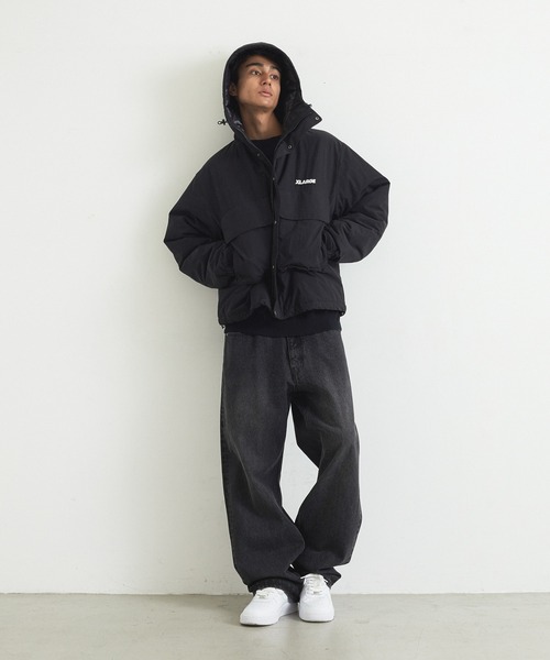 XLARGE(エクストララージ)の「URBAN PUFFER JACKET(ブルゾン・メンズ・ブラック/ブルー/カーキ・XL/L/M/S)」の5枚目の写真