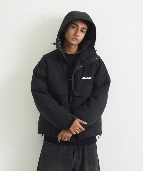 XLARGE(エクストララージ)の「URBAN PUFFER JACKET(ブルゾン・メンズ・ブラック/ブルー/カーキ・XL/L/M/S)」の4枚目の写真