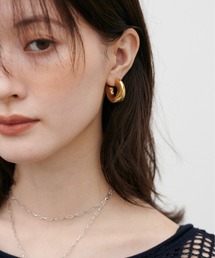 【LARUTA】ボリュームフープピアス