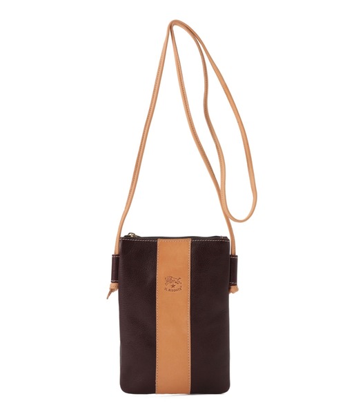 IL BISONTE(イルビゾンテ)の「IL BISONTE / クロスボディバッグ / 2026 AUTUMN WINTER(ショルダーバッグ・レディース・ブルー/ダークブラウン・FREE)」の2枚目の写真