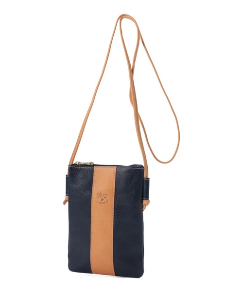 IL BISONTE(イルビゾンテ)の「IL BISONTE / クロスボディバッグ / 2026 AUTUMN WINTER(ショルダーバッグ・レディース・ブルー/ダークブラウン・FREE)」の11枚目の写真
