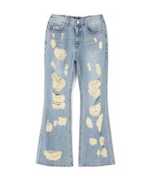 SIS/エスアイエス/DAMAGE FLARE PANTS