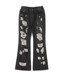 SIS/エスアイエス/DAMAGE FLARE PANTS