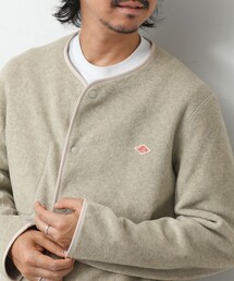 DANTON（ダントン）の「【DANTON/ダントン】FLEECE COLLARLESS JACKET（JD-8939）26AW（ブルゾン・メンズ）」