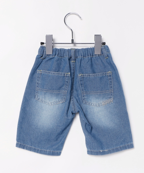GLOBAL WORK（グローバルワーク）の「【キッズ】カコウデニムショーツ/715105（デニムパンツ・キッズ・ブルー/ライトブルー・SMALL/LARGE/MEDIUM/X-LARGE）」の3枚目の写真