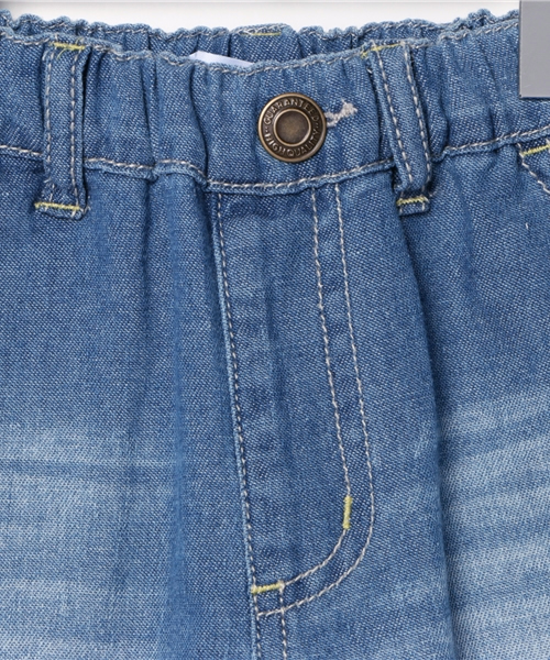 GLOBAL WORK（グローバルワーク）の「【キッズ】カコウデニムショーツ/715105（デニムパンツ・キッズ・ブルー/ライトブルー・SMALL/LARGE/MEDIUM/X-LARGE）」の4枚目の写真