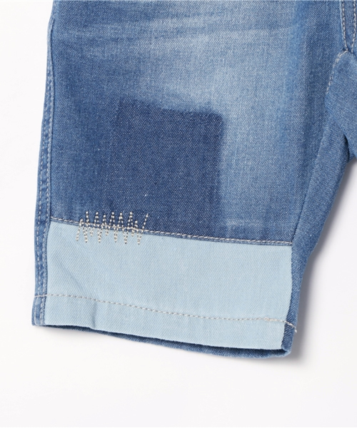 GLOBAL WORK（グローバルワーク）の「【キッズ】カコウデニムショーツ/715105（デニムパンツ・キッズ・ブルー/ライトブルー・SMALL/LARGE/MEDIUM/X-LARGE）」の6枚目の写真