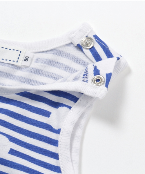 SHIPS KIDS（シップスキッズ）の「SHIPS KIDS:ドット チュール ティアード ワンピース(80～90cm)（ワンピース・キッズ・ブルー/レッド・80/90）」の5枚目の写真