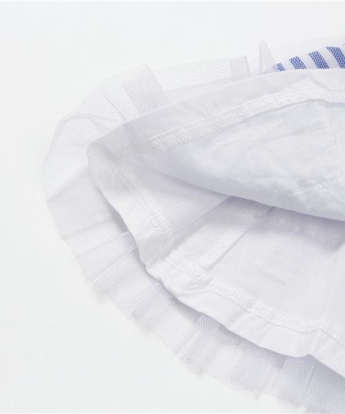 SHIPS KIDS（シップスキッズ）の「SHIPS KIDS:ドット チュール ティアード ワンピース(80～90cm)（ワンピース・キッズ・ブルー/レッド・80/90）」の9枚目の写真