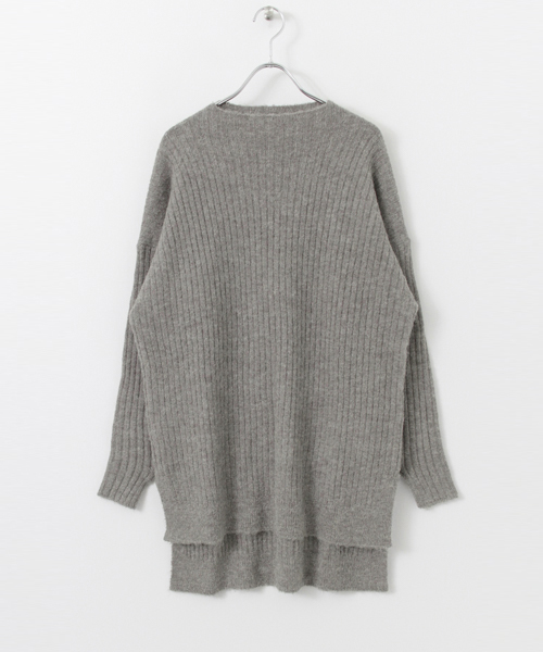 KBF - KBF【2016AW】サイドスリットBIGニット KBF（ケイビーエフ）の「KBF サイドスリットBIGニット