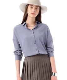 22 OCTOBRE | 【Oggi10月号掲載*矢野未希子さん着用】とろみシャツ(シャツ/ブラウス)