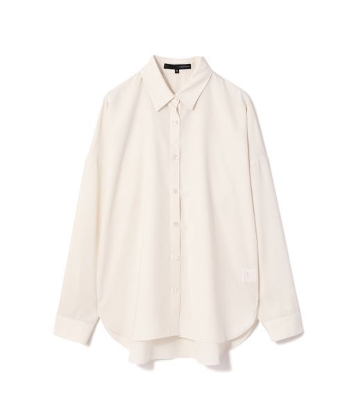 22 OCTOBRE（ヴァンドゥ－オクトーブル）の「【STORY11月号掲載】とろみシャツ（シャツ/ブラウス・レディース・カーキ/オフホワイト/ブルー・38）」の10枚目の写真