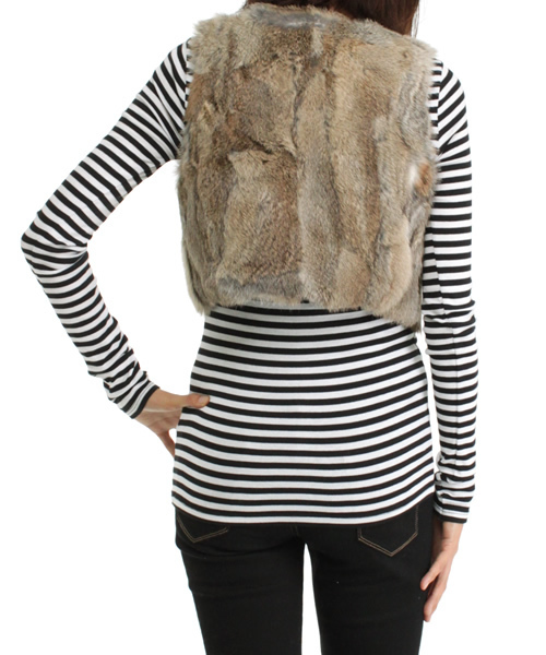 ﾗﾋﾞｯﾄﾌｧｰﾍﾞｽﾄ（ベスト）｜AZUL BY MOUSSY（アズールバイマウジー）の