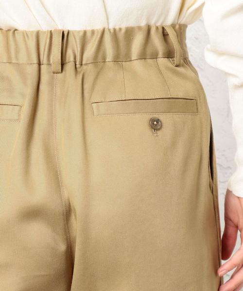 green label relaxing(グリーンレーベルリラクシング)の「◆LYチノ WIDEパンツ(チノパンツ・レディース・ストライプ/ネイビー/ベージュ・42/44/38/34/36/40)」の11枚目の写真