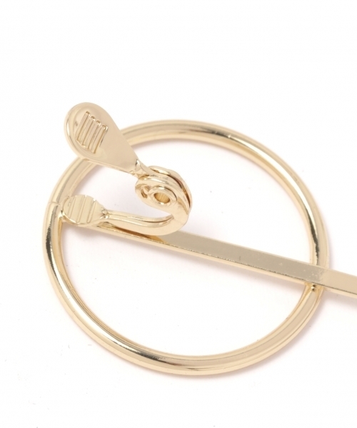 LEPSIM(レプシィム)の「ラウンドバークリップ 757136(イヤリング・レディース・ゴールド/シルバー・ONE SIZE)」の4枚目の写真