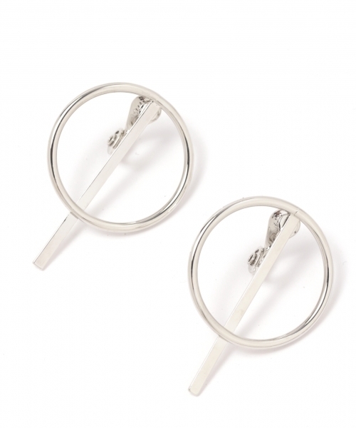 LEPSIM(レプシィム)の「ラウンドバークリップ 757136(イヤリング・レディース・ゴールド/シルバー・ONE SIZE)」の6枚目の写真
