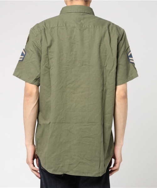 Denim & Supply Ralph Lauren(デニムアンドサプライラルフローレン)の「ミリタリー コットンツイル シャツ(シャツ/ブラウス・メンズ・グリーン・MEDIUM/SMALL/LARGE/X-SMALL/X-LARGE)」の7枚目の写真