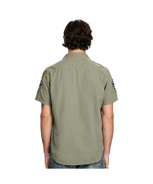 Denim & Supply Ralph Lauren(デニムアンドサプライラルフローレン)の「ミリタリー コットンツイル シャツ(シャツ/ブラウス・メンズ・グリーン・MEDIUM/SMALL/LARGE/X-SMALL/X-LARGE)」の3枚目の写真