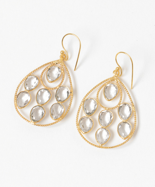 LUGG NAGG（ラグナグ）の「θしずく型ピアス（ピアス（両耳用）・レディース・ブルー/レッド/クリア/その他・FREE）」の4枚目の写真