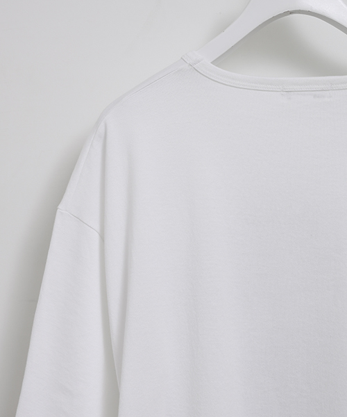 LAD MUSICIAN(ラッドミュージシャン)の「【LAD MUSICIAN】MUSICIAN LOGO TEE/MUSICIANプリントTシャツ(Tシャツ/カットソー・メンズ・ホワイト/ブラック/ダークグレー・42/44)」の5枚目の写真