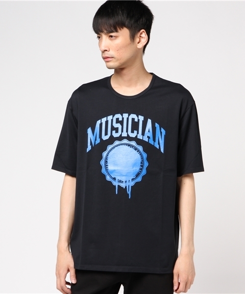 LAD MUSICIAN(ラッドミュージシャン)の「【LAD MUSICIAN】MUSICIAN LOGO TEE/MUSICIANプリントTシャツ(Tシャツ/カットソー・メンズ・ホワイト/ブラック/ダークグレー・42/44)」の19枚目の写真