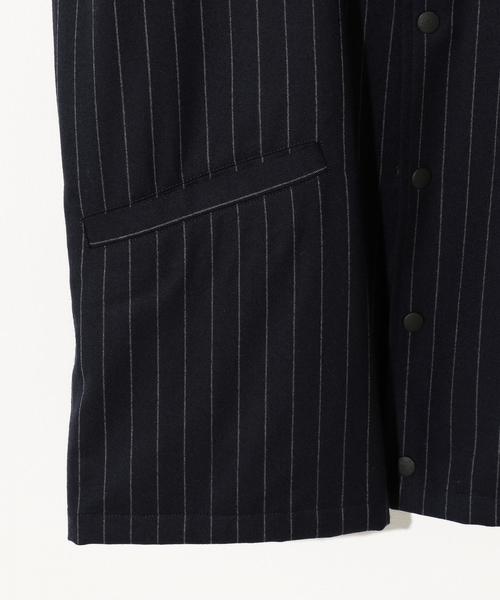 green label relaxing(グリーンレーベルリラクシング)の「『BRACTMENT(ブラクトメント)』 CANONICO ルーズ コーチ ジャケット / ブルゾン ◆(ブルゾン・メンズ・グレー/ネイビー・36/38/40)」の6枚目の写真