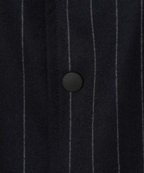 green label relaxing(グリーンレーベルリラクシング)の「『BRACTMENT(ブラクトメント)』 CANONICO ルーズ コーチ ジャケット / ブルゾン ◆(ブルゾン・メンズ・グレー/ネイビー・36/38/40)」の8枚目の写真