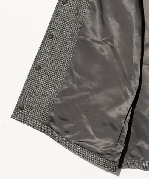 green label relaxing(グリーンレーベルリラクシング)の「『BRACTMENT(ブラクトメント)』 CANONICO ルーズ コーチ ジャケット / ブルゾン ◆(ブルゾン・メンズ・グレー/ネイビー・36/38/40)」の14枚目の写真