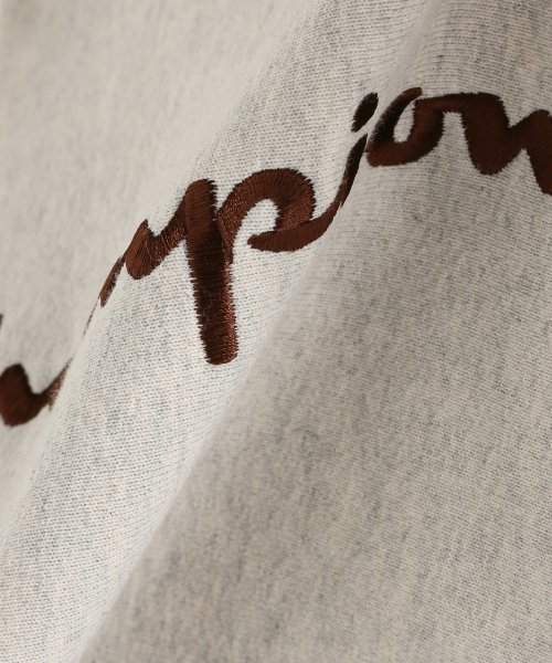 FRAMeWORK(フレームワーク)の「Champion USA REVERSEWEAVEフーデットBIGシシュウ◆(パーカー・レディース・ホワイト/ブラック・LARGE/X-LARGE)」の10枚目の写真