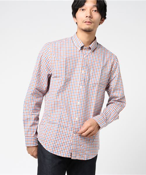 Ben Sherman(ベンシャーマン)の「ハウスギンガムチェックシャツ(シャツ/ブラウス)」|レッド