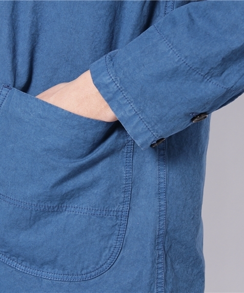 CIAOPANIC（チャオパニック）の「高密度ラチネワークJK（その他アウター・メンズ・ベージュ/ブルー/エンジ・MEDIUM/LARGE）」の4枚目の写真