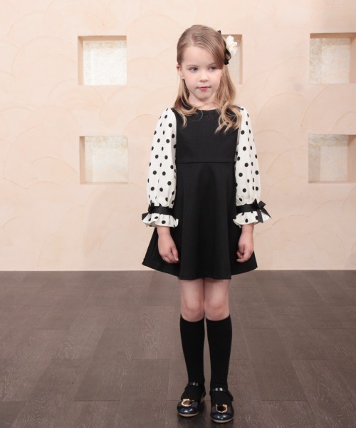 Rora（ローラ）の「ロココ ポニーテール ヘアゴム（3color)（ヘアゴム・キッズ・ブラック/ピンク/アイボリー・FREE）」の12枚目の写真