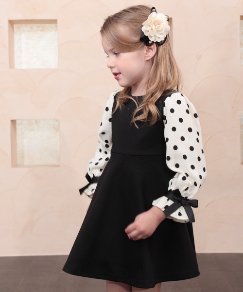 Rora（ローラ）の「ロココ ポニーテール ヘアゴム（3color)（ヘアゴム・キッズ・ブラック/ピンク/アイボリー・FREE）」の11枚目の写真