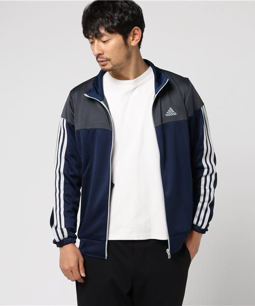 adidasブルー ジャージ ジャケット adidas（アディダス）の「【スポーツデポ/アルペン限定商品