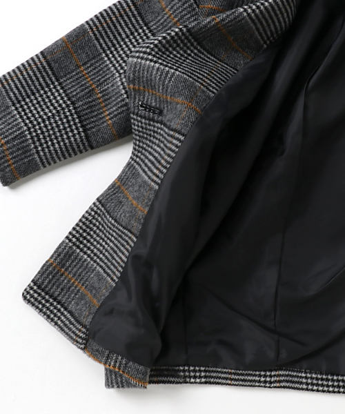 GLOBAL WORK（グローバルワーク）の「【キッズ】チェスターコート/773123（チェスターコート・キッズ・グレー/ライトピンク/ライトグレー・SMALL/MEDIUM/LARGE/X-LARGE/XX-LARGE）」の6枚目の写真