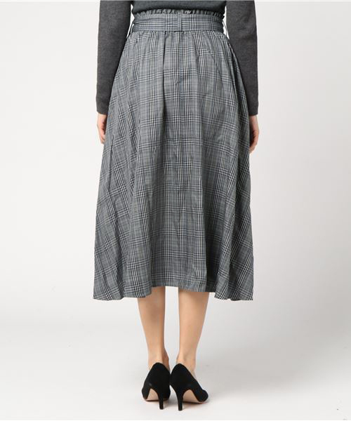 WEGO（ウィゴー）の「WEGO/リボンベルトイレヘムミディスカート（スカート・レディース・ブラウン系その他2/グレー系その他2・LARGE/MEDIUM/SMALL）」の11枚目の写真