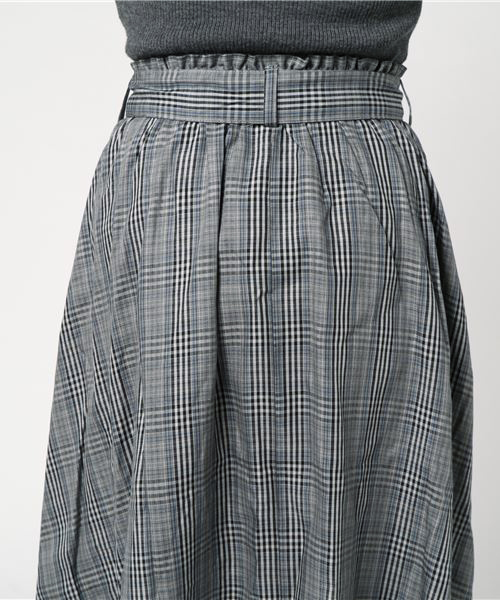 WEGO（ウィゴー）の「WEGO/リボンベルトイレヘムミディスカート（スカート・レディース・ブラウン系その他2/グレー系その他2・LARGE/MEDIUM/SMALL）」の15枚目の写真