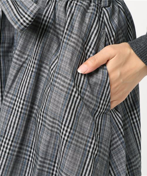 WEGO（ウィゴー）の「WEGO/リボンベルトイレヘムミディスカート（スカート・レディース・ブラウン系その他2/グレー系その他2・LARGE/MEDIUM/SMALL）」の10枚目の写真