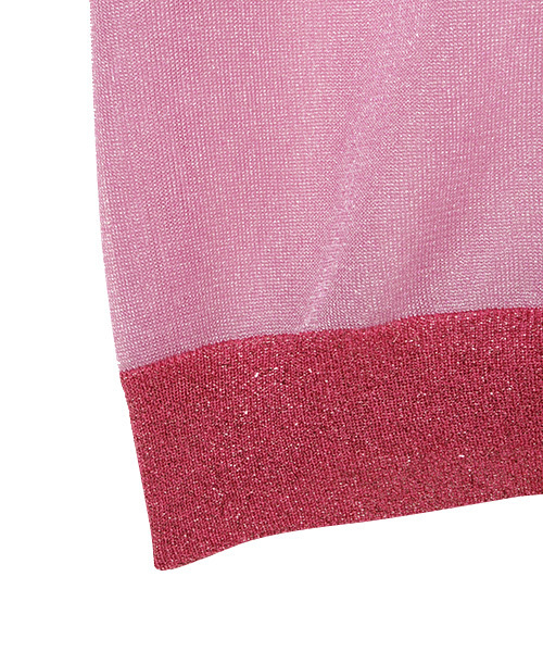 Candy Stripper（キャンディストリッパー）の「SEETHROUGH SAILOR ニット（ニット/セーター・レディース・ライトブルー/ブラック/ピンク・2）」の10枚目の写真