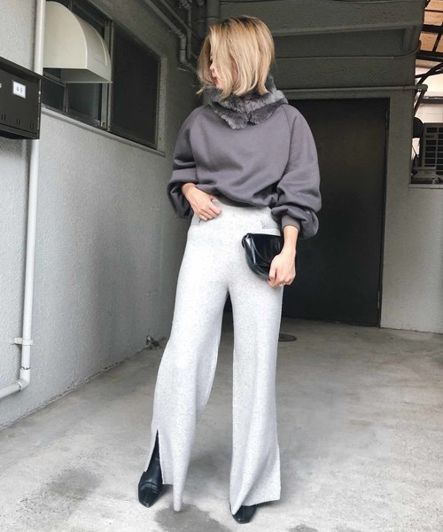 トレーナー/スウェット Ameri vintage 2WAY ECO FUR SWEAT Ameri（アメリ）の「2WAY ECO FUR SWEAT（スウェット）」 - WEAR