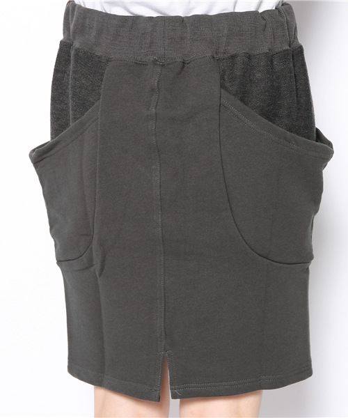 CIAOPANIC（チャオパニック）の「【Ciaopanic】裏毛ミドルSKT（スカート・レディース・ダークグレー・FREE）」の8枚目の写真