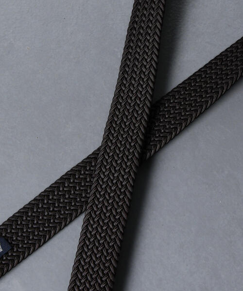 Anderson's（アンダーソンズ）の「＜Anderson’s（アンダーソンズ) ＞ メッシュ ベルト（ベルト・メンズ・ブラック/ダークブラウン/ネイビー・80ｃｍ/85cm/90cm/95cm）」の5枚目の写真