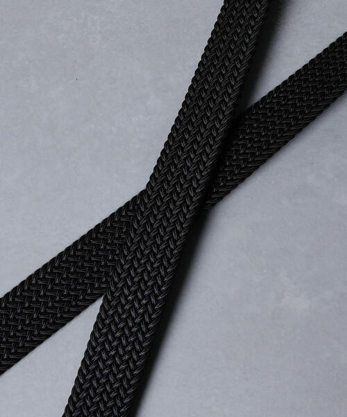 Anderson's（アンダーソンズ）の「＜Anderson’s（アンダーソンズ) ＞ メッシュ ベルト（ベルト・メンズ・ブラック/ダークブラウン/ネイビー・80ｃｍ/85cm/90cm/95cm）」の7枚目の写真