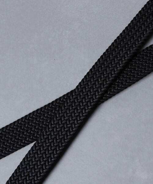 Anderson's（アンダーソンズ）の「＜Anderson’s（アンダーソンズ) ＞ メッシュ ベルト（ベルト・メンズ・ブラック/ダークブラウン/ネイビー・80ｃｍ/85cm/90cm/95cm）」の8枚目の写真