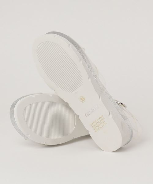 And A（アンドエー）の「MOLLINI モリーニ / PVCクリアサンダル  