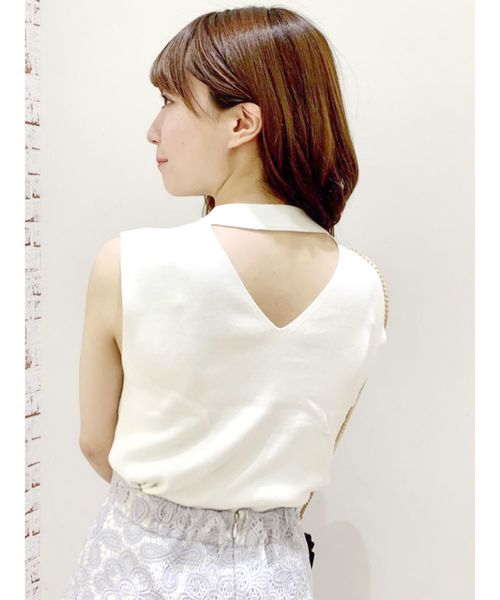 総針バックシャンニット 総針バックシャンニット