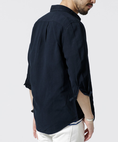 NANO universe(ナノユニバース)の「Herdman Linenシャツ 7S(シャツ/ブラウス・メンズ・ホワイト/ベージュ/ネイビー・SMALL/MEDIUM/LARGE)」の11枚目の写真