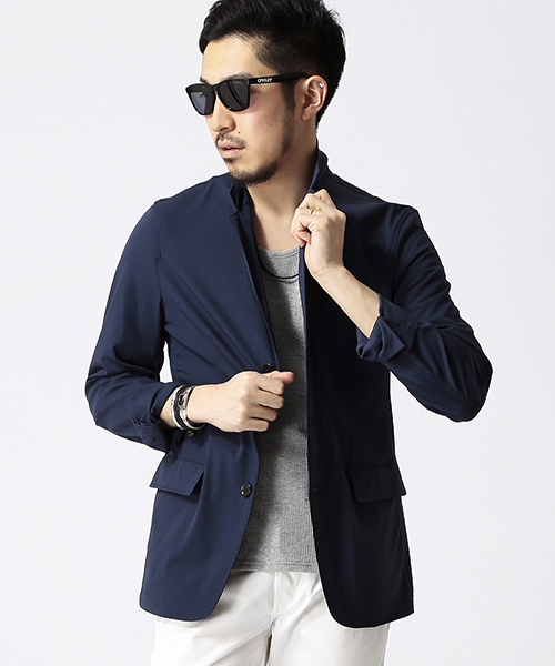 BEAMS（ビームス）の「○BEAMS / ストレッチナイロン 3釦 JACKET 