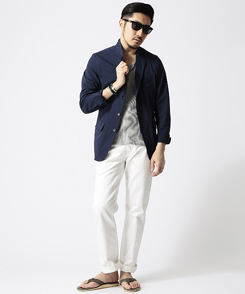 BEAMS（ビームス）の「○BEAMS / ストレッチナイロン 3釦 JACKET 